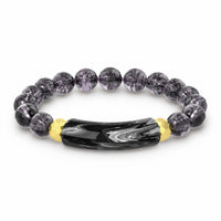 Black Chip Bead Bracelet - image 6