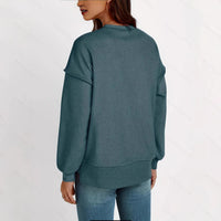 Casual Loose Fit Knit Sweater - image 4