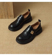 Women's Chunky Sole Hook-and-Loop Loafers - image 6