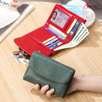 Genuine Leather Short Wallet - image 1