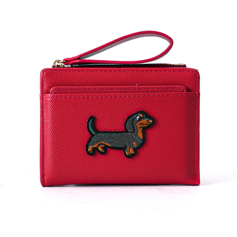 Small Square Faux Leather Wallet - image 7