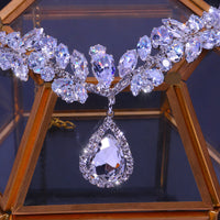 Bridal Crystal Head Chain - image 3