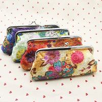 Embroidered Fabric Long Wallet - image 1