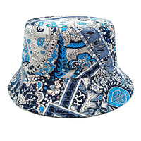 Paisley Bucket Hat Color Matching Printing Double-sided Wear - image 7
