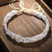 Bridal Pearl Headband - image 4