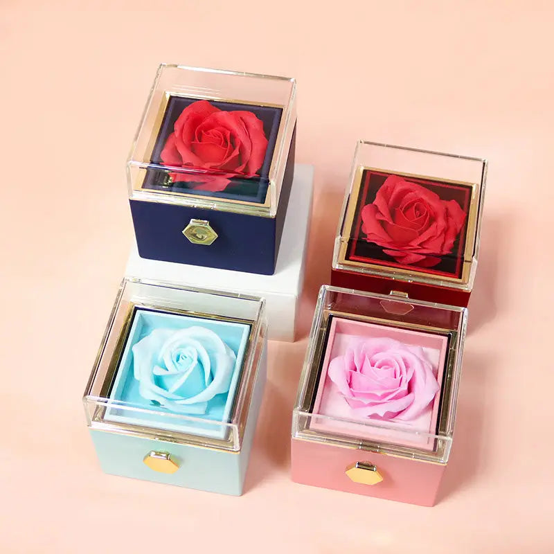 Rotating Rose Jewelry Gift Box - image 7