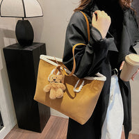 Fluffy Faux Fur Handbag - image 3