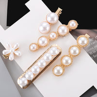 Pearl Bow Hair Clip - image 5