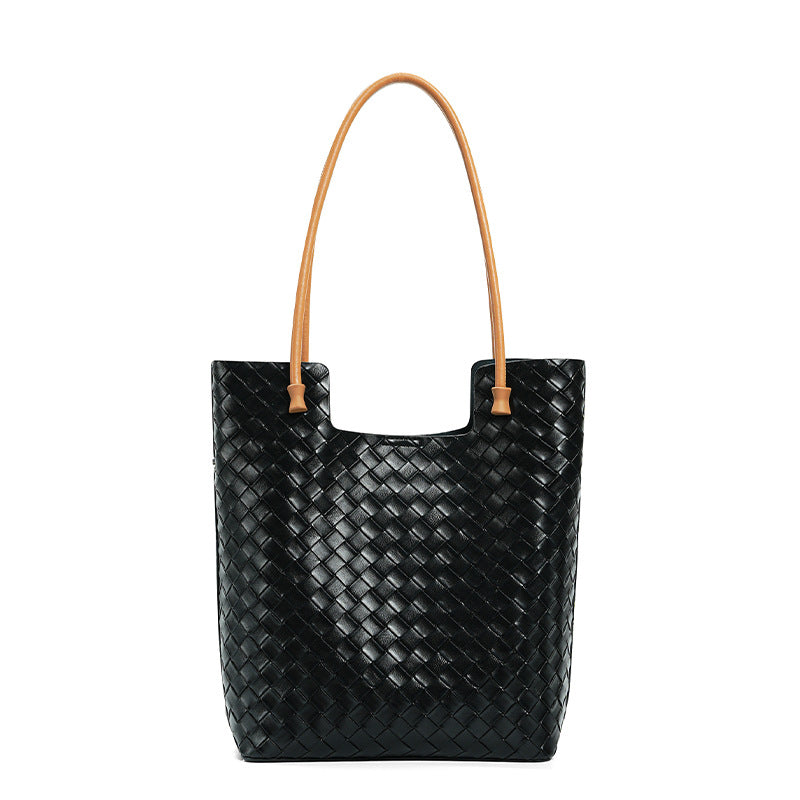 Genuine Leather Large Tote Bag