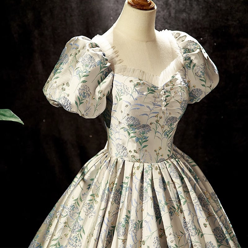 Puff Sleeve Tulle Dress - image 2