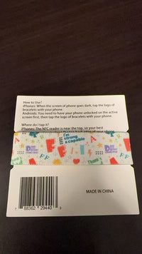 Affirmation Bracelets - [Large]2.5cm/21cm Soft Polyester Elastic Wristband Eco Friendly Fancy Promotion Woven - image 3