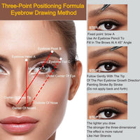 Microblading Eyebrow Pencil ,2-in-1 Dual-Ended Eyebrow Pen With 2-Fork-Tip ,Waterproof Eyebrow Pen - image 7