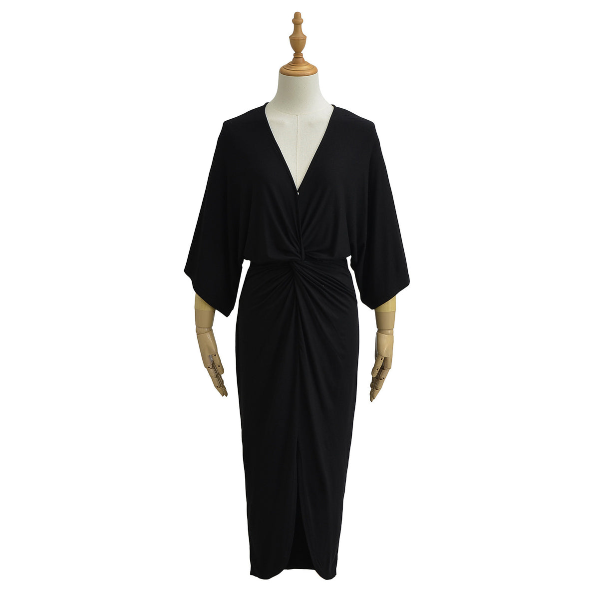 Batwing Sleeve Bodycon Dress - image 3