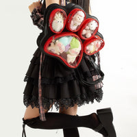 Cute Cat Paw Large Capacity Pencil Bag - image 3