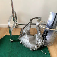 Retro Minimalist Large Shoulder Bag - image 2