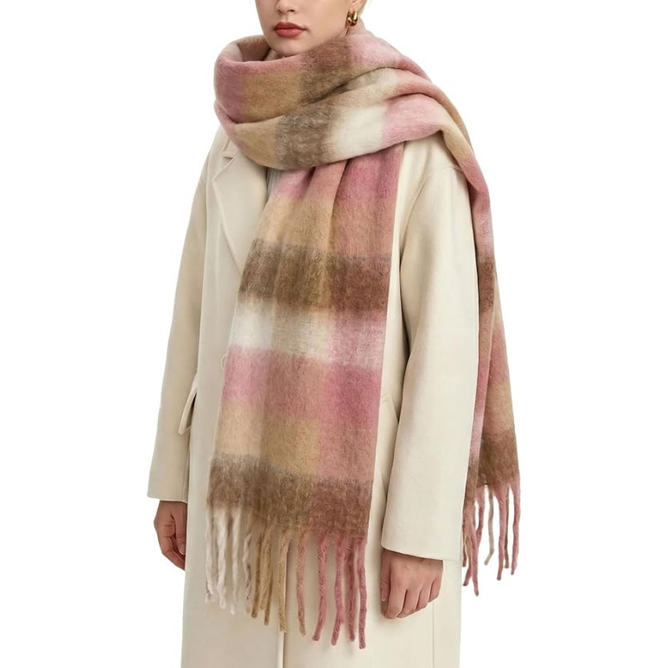 Chunky Oversized Winter Blanket Scarf - image 2