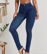 Women's High Waist Stretch Skinny Jeans - image 1