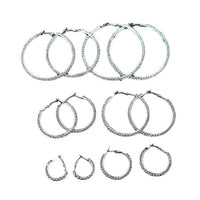 Rhinestone Stud Earrings - image 2