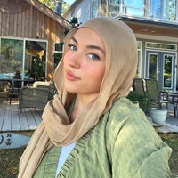 Soft Bamboo Fiber Jersey Scarf - image 1