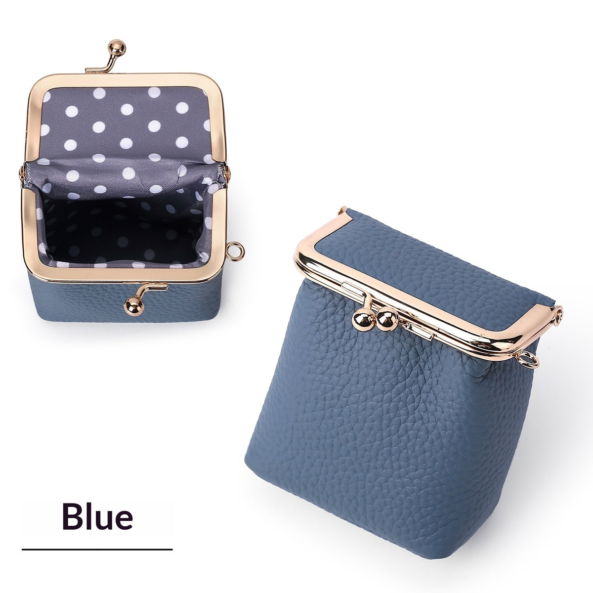 Genuine Leather Mini Coin Purse - image 7