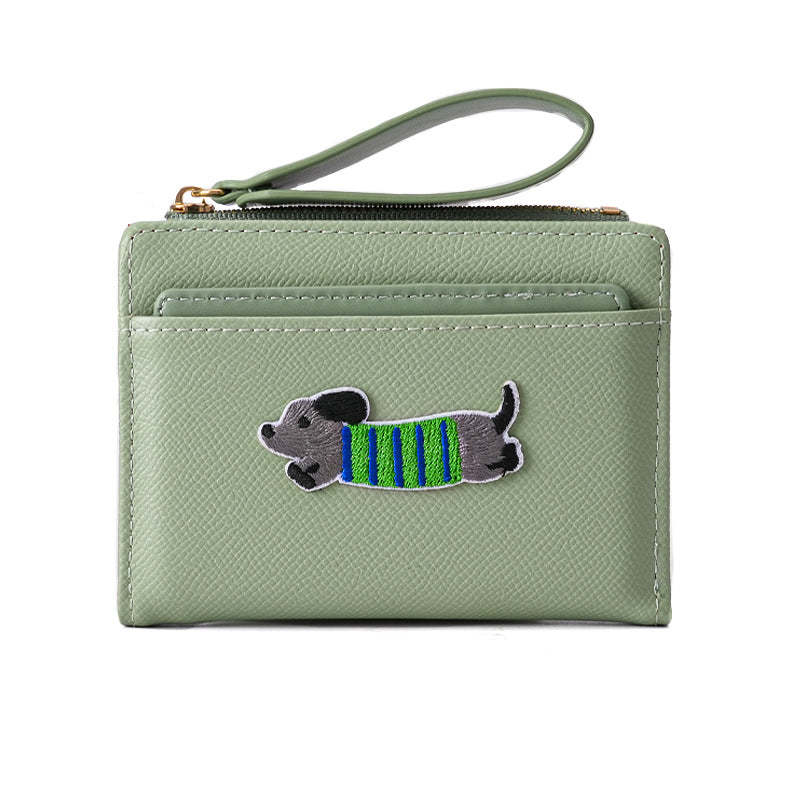 Small Square Faux Leather Wallet - image 6