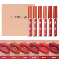 6 Piece Matte Liquid Lipstick Set, Velvet Finish - image 11