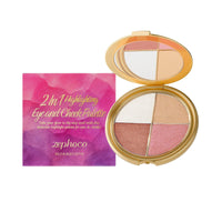 zephoco Highlighter Eyeshadow and Blush Palette, 8.8 g - image 8