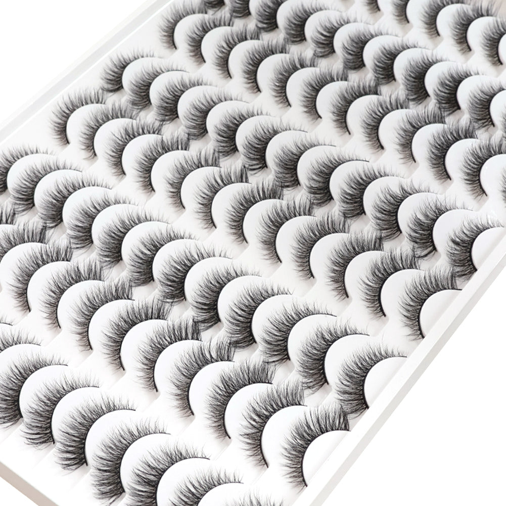 3D Faux Mink False Eyelashes - Style 04 - image 3