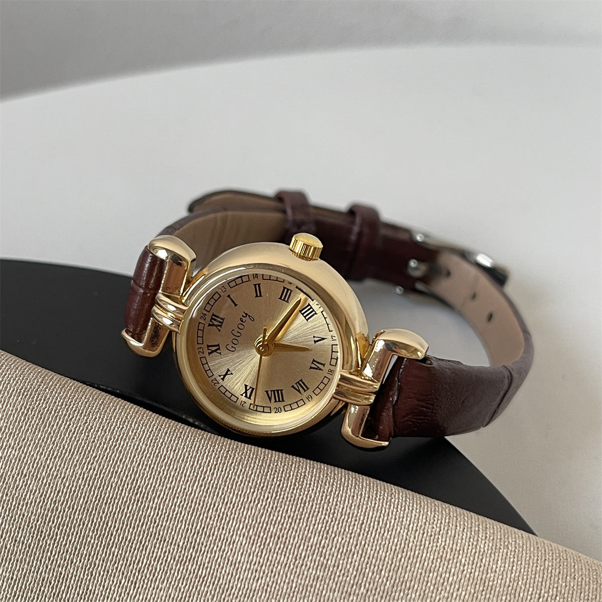 Vintage Mini Brown Women's Watch - image 6