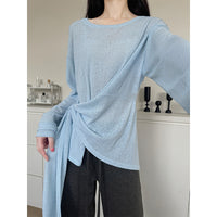 Lightweight Sheer Long Sleeve Sun Shirt - image 7