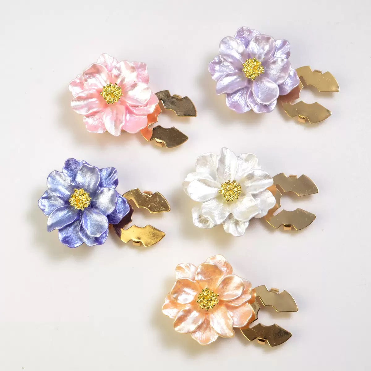 Floral Magnetic Brooch - image 3