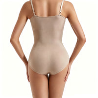Adjustable Strap Seamless Tummy Control Shapewear Bodysuit - image 8