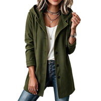 Women's Hooded Trench Coat - image 5