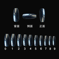 500 Clear Natural False Nail Tips - image 5