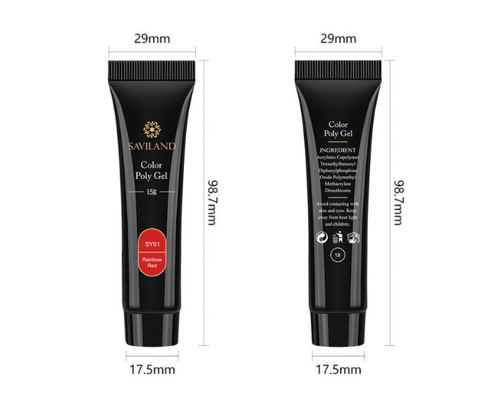 Colored Nail Extension Gel 15g - image 8