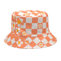 Korean Style Chessboard Plaid Spring And Summer New Bucket Hat Sun-proof - image 8