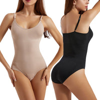 Adjustable Strap Seamless Tummy Control Shapewear Bodysuit - image 4