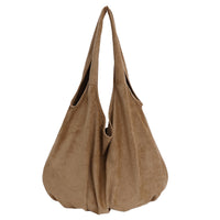 Suede Pleated Cloud Bag - image 6
