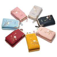 Embroidered Mini Crossbody Phone Purse - image 1