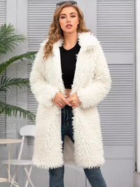 Women's Faux Fur Coat - image 5