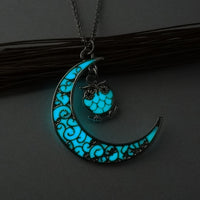 Glow-in-the-Dark Crescent Moon Necklace - image 10