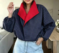 Women's Loose Casual Coat - image 7