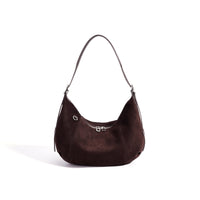 Matte Leather Crossbody Bag - image 5