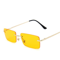 Rimless Square Sunglasses - image 11