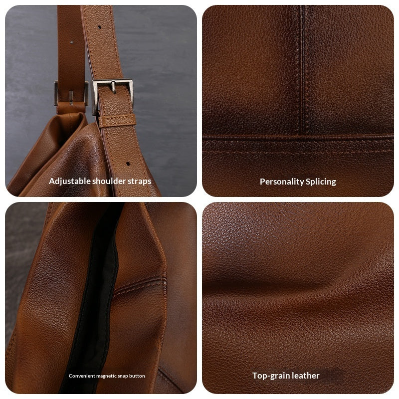 Large Retro Crossbody Shoulder Bag - image 8