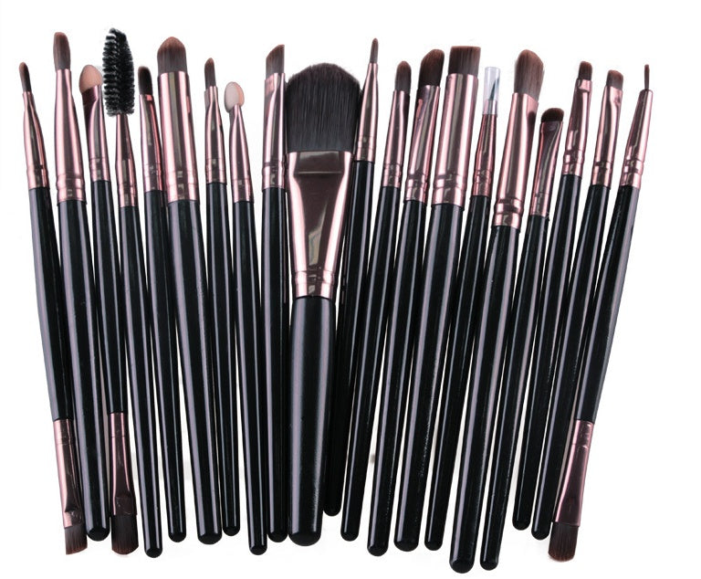 Powder, Blush and Eyeshadow Brush Set - image 3