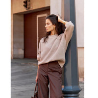 Loose Fit Pullover Knit Sweater - image 11