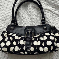 Retro Polka Dot Underarm Bag - image 2