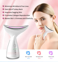 EMS Microcurrent LED Face and Neck Beauty Device - image 1