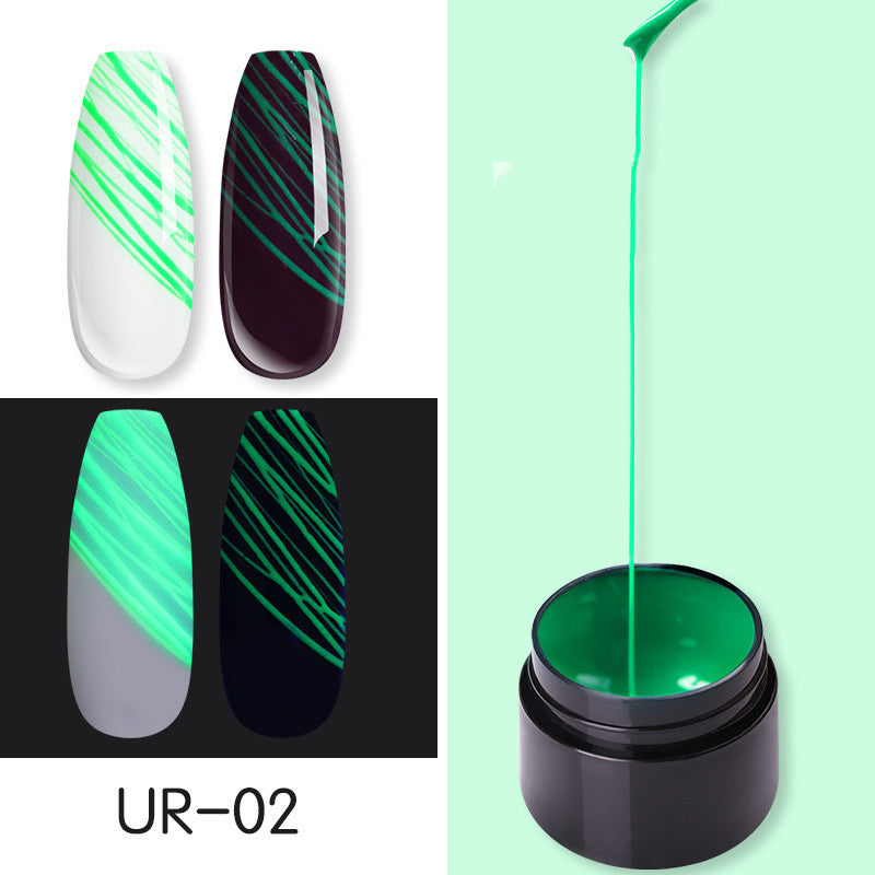 Glow-in-the-Dark Spider Gel Nail Polish - image 3